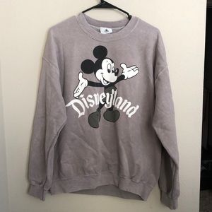 Gray Mickey Mouse/Disneyland Sweater